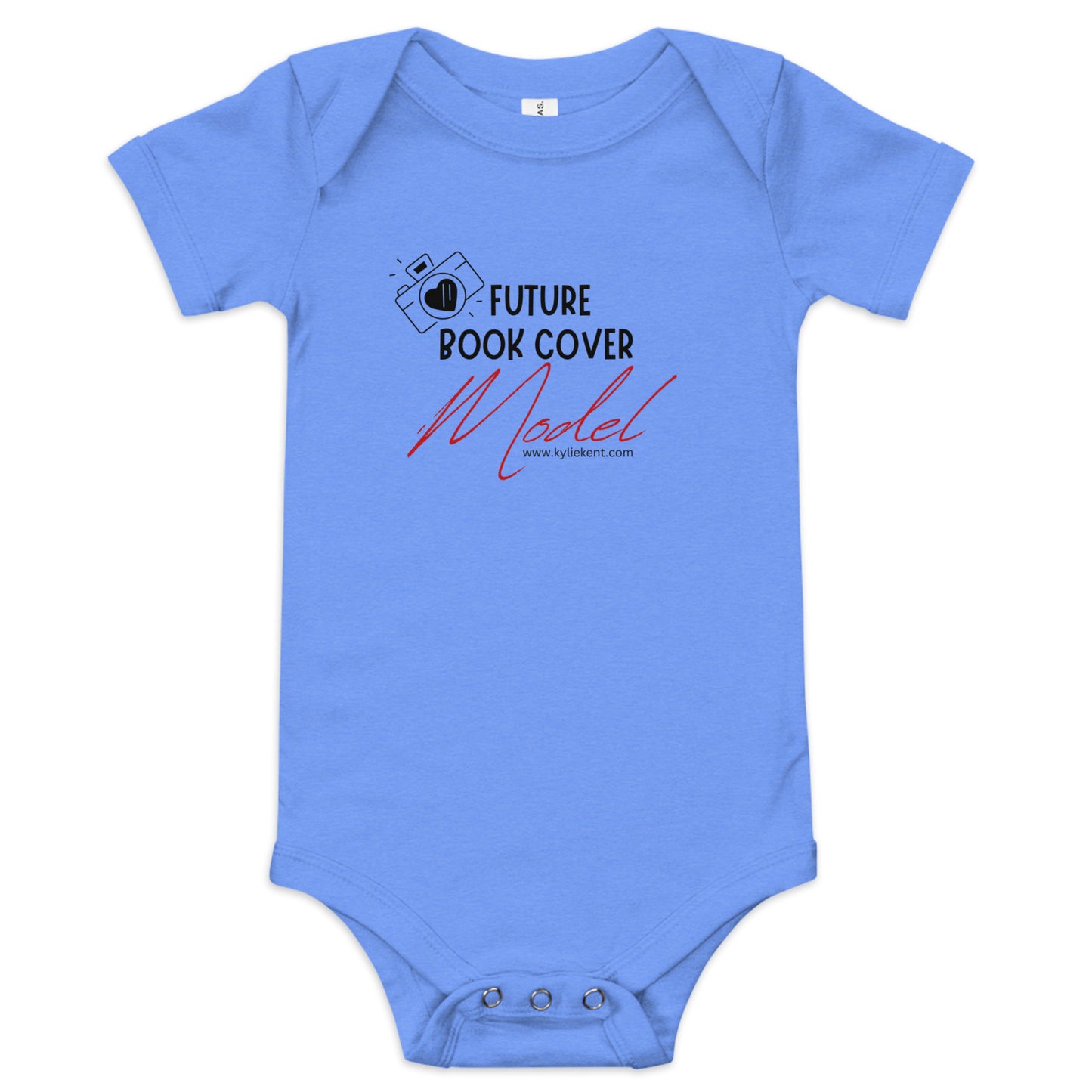 Future Book Cover Model Baby short sleeve one piece