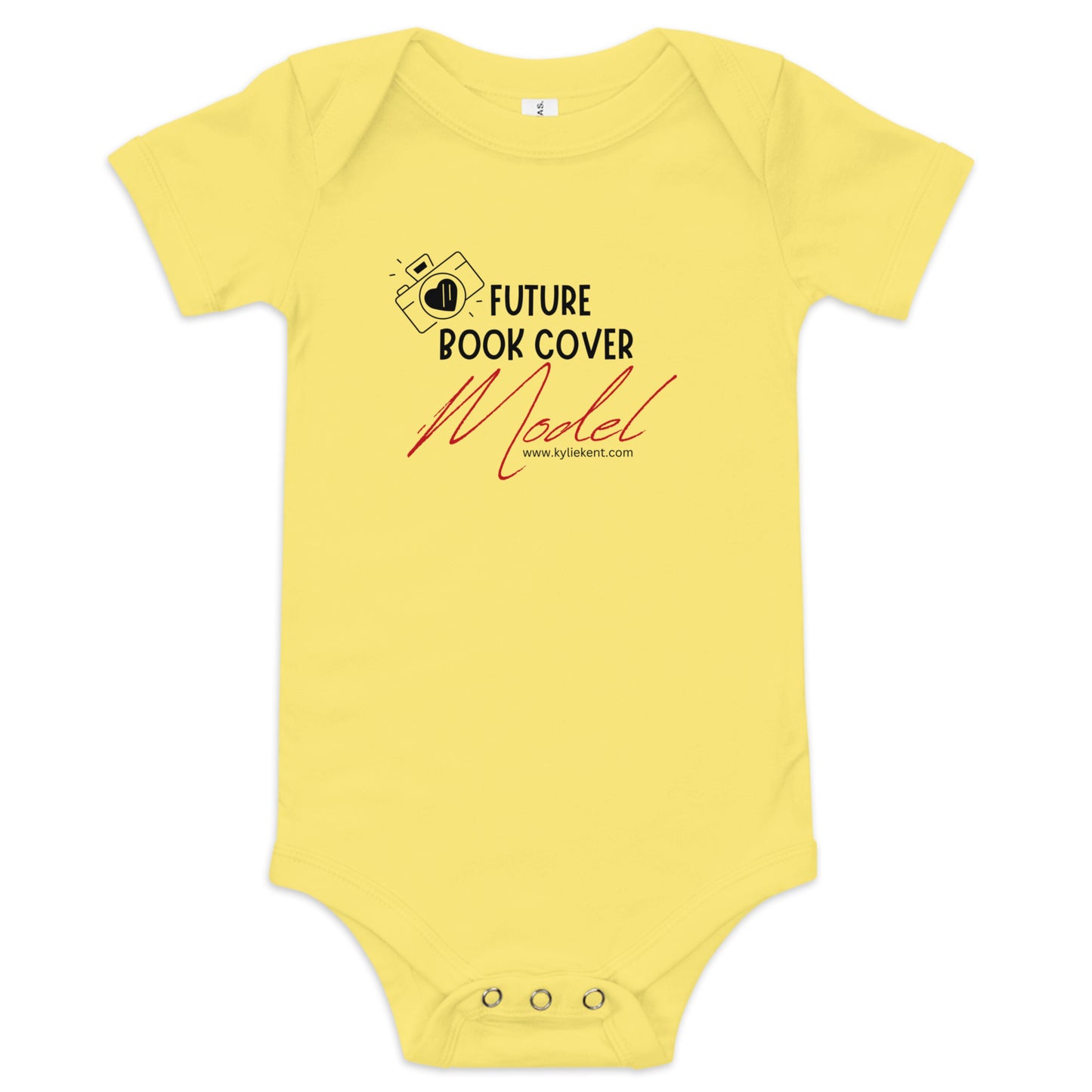 Future Book Cover Model Baby short sleeve one piece