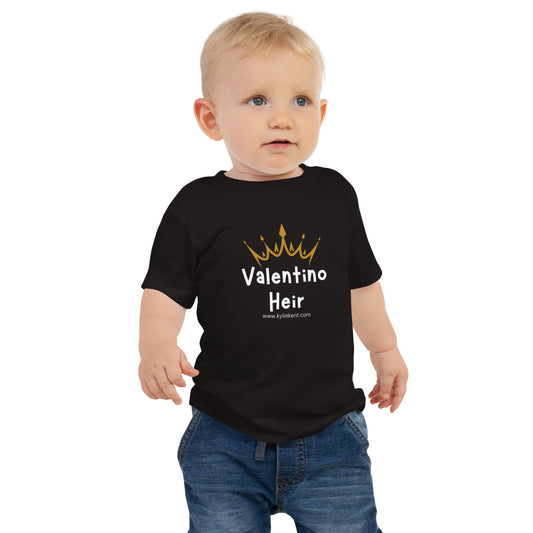 Valentino Heir Baby Jersey Short Sleeve Tee