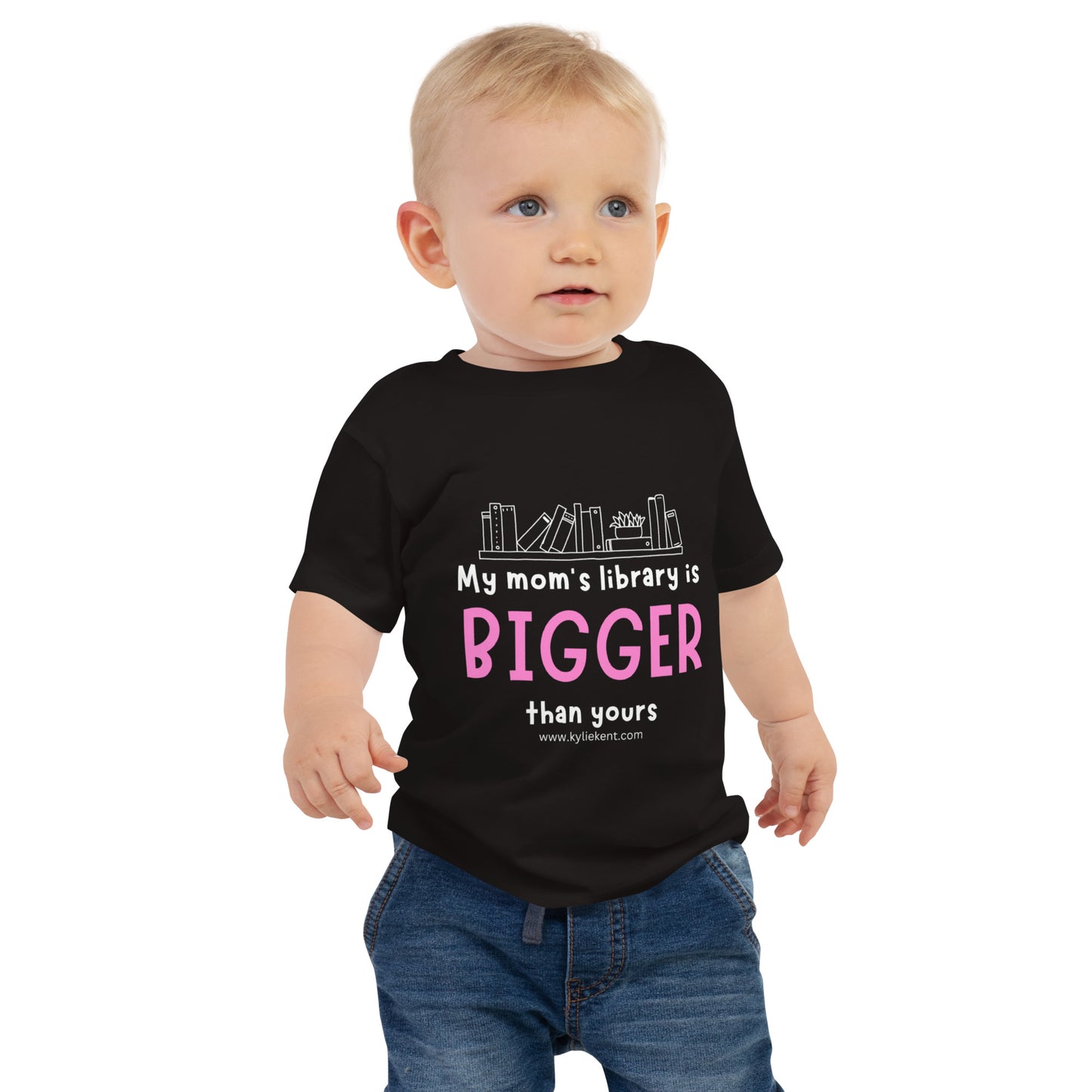 Mom's Library Baby Jersey Short Sleeve Tee