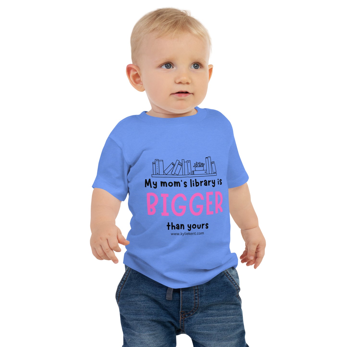 Mom's Library Baby Jersey Short Sleeve Tee