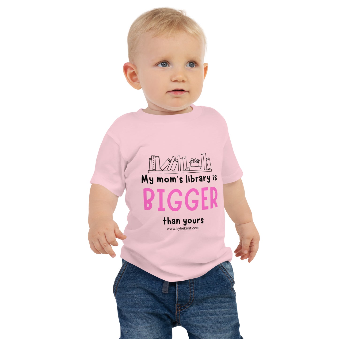 Mom's Library Baby Jersey Short Sleeve Tee