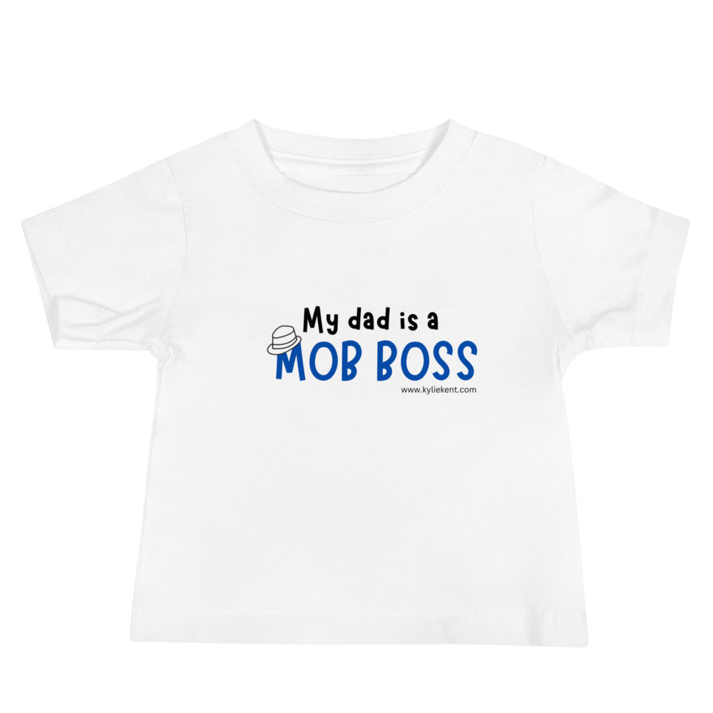 My Dad is a Mob Boss Baby Jersey Short Sleeve Tee