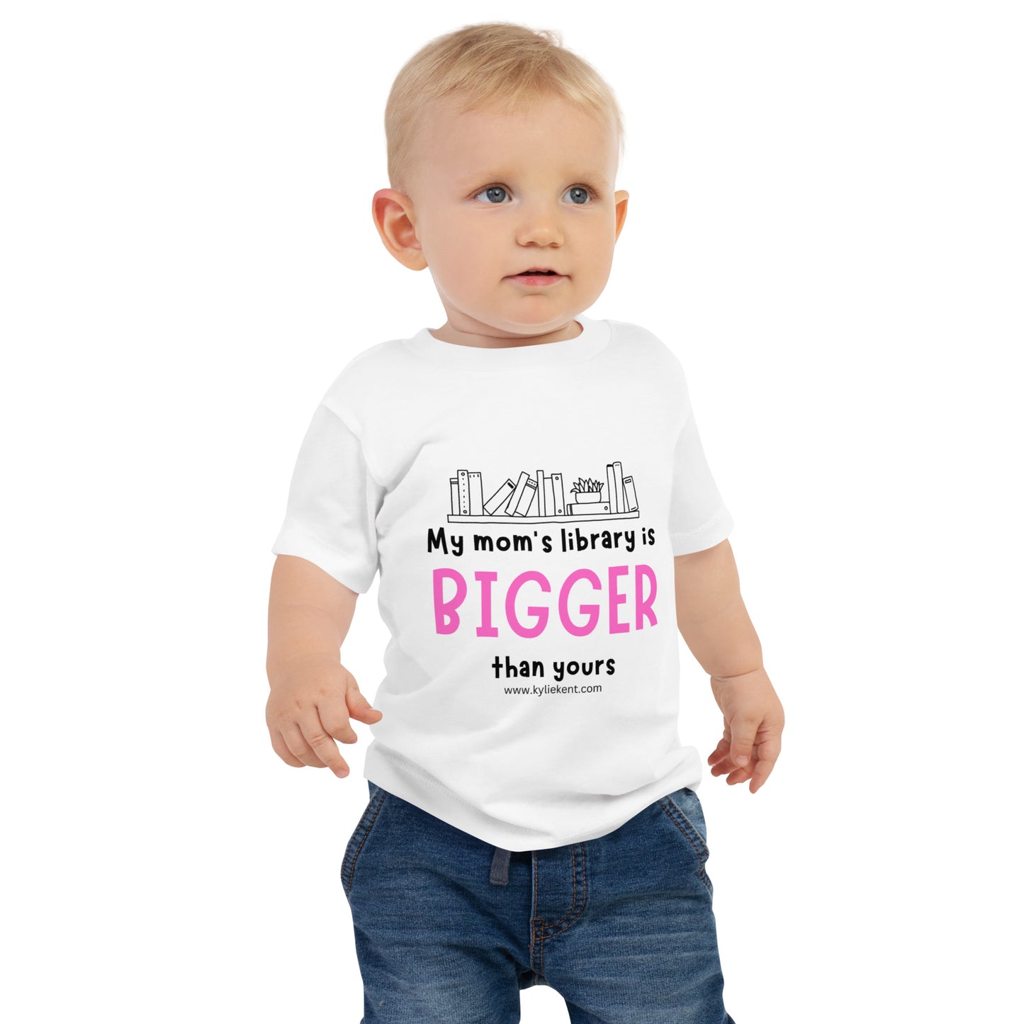 Mom's Library Baby Jersey Short Sleeve Tee