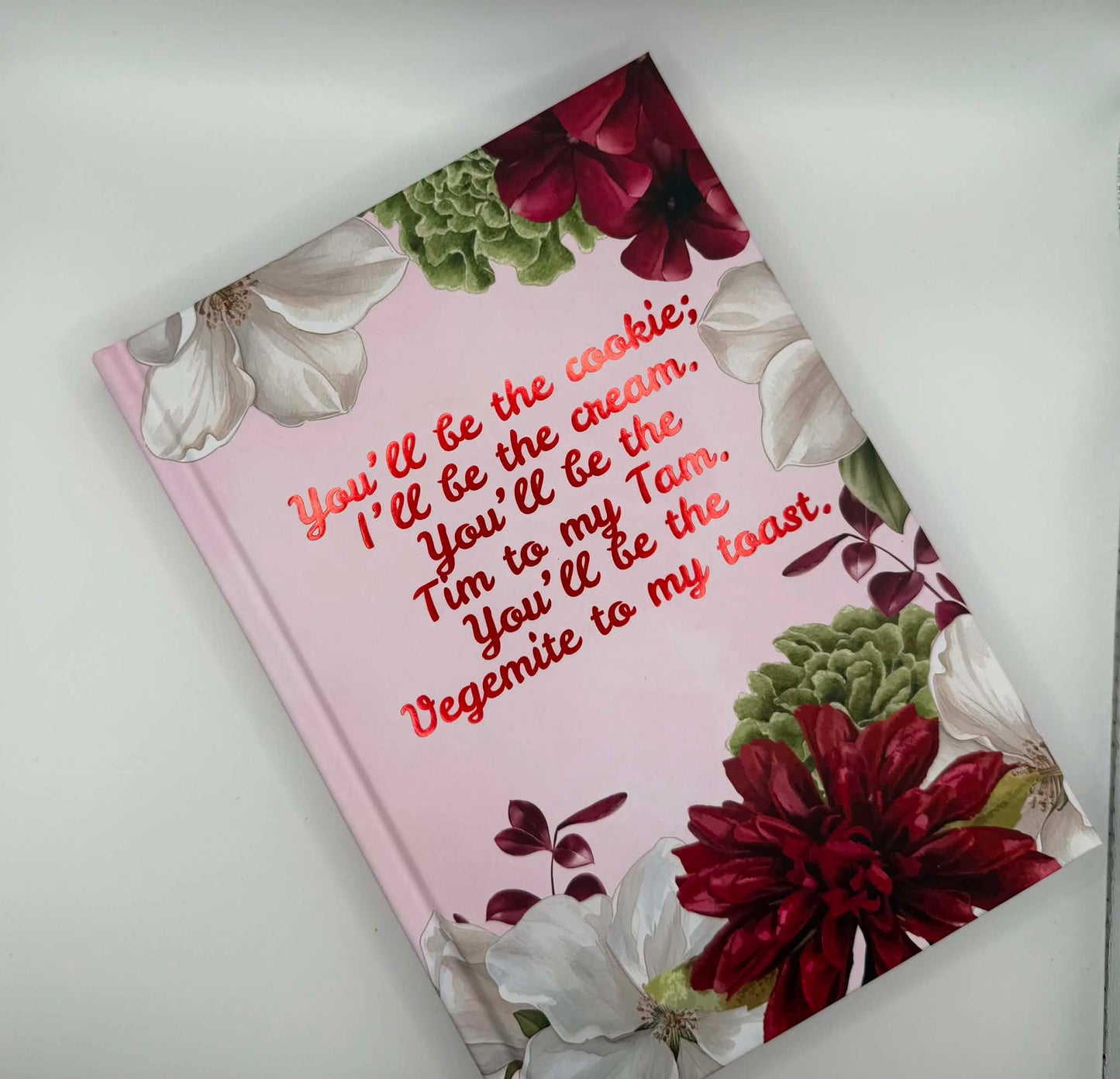 Foil-Stamped Hardcover Notebook | Soft-Touch Cover with Printed Edges -  Ruining Her