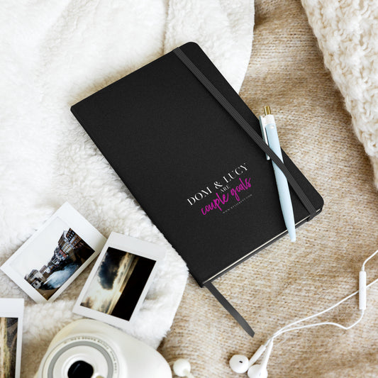 Couple Goals Hardcover bound notebook