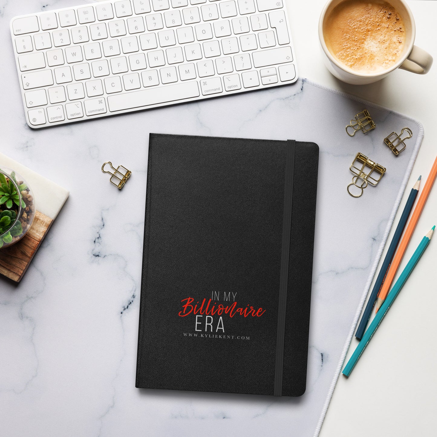 Billionaire Era Hardcover bound notebook