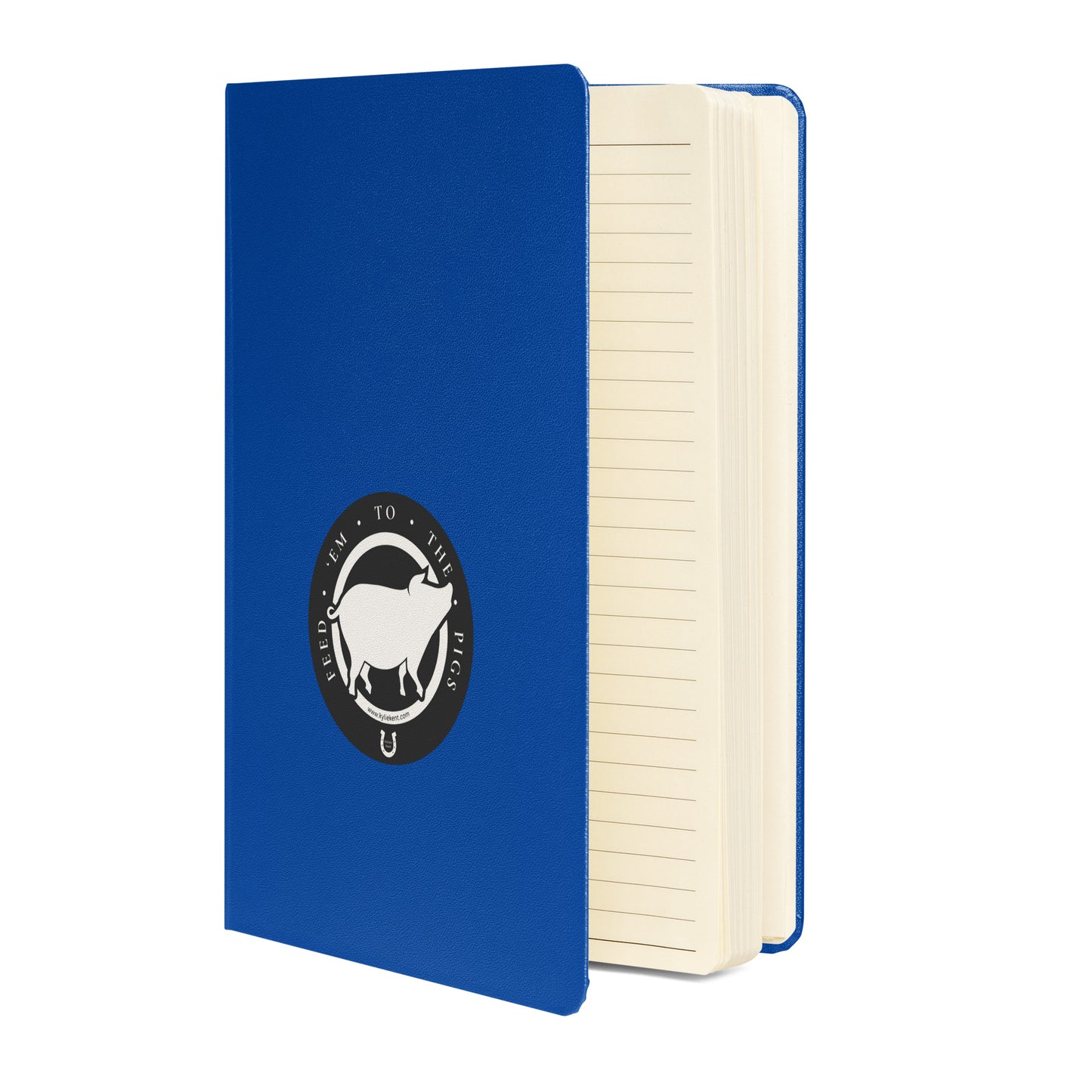 Feed 'em to the Pigs Hardcover bound notebook