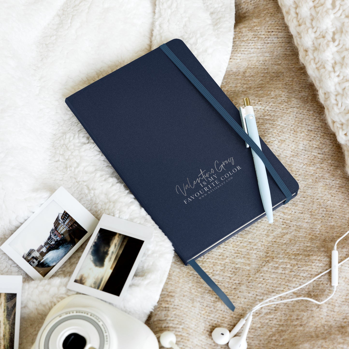 Valentino Grey Hardcover bound notebook