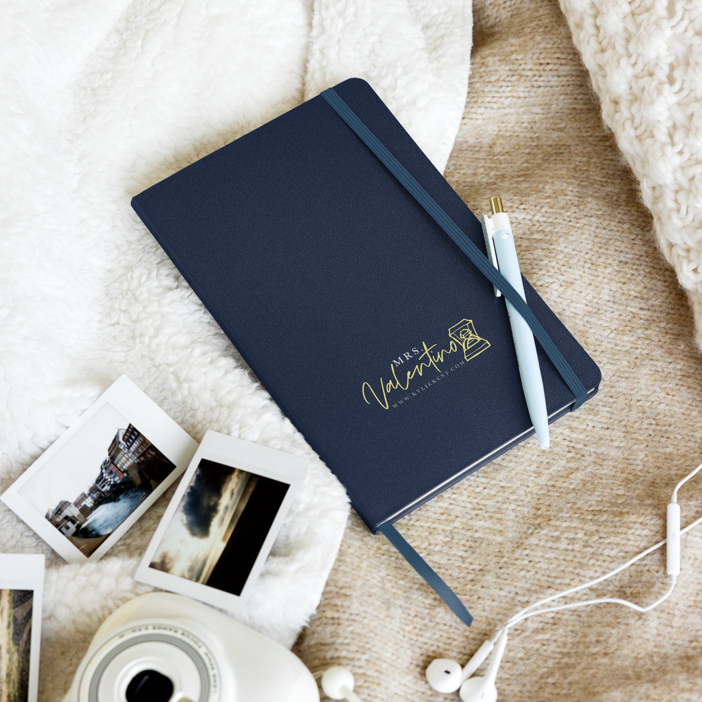 Mrs Valentino (Lola) Hardcover bound notebook