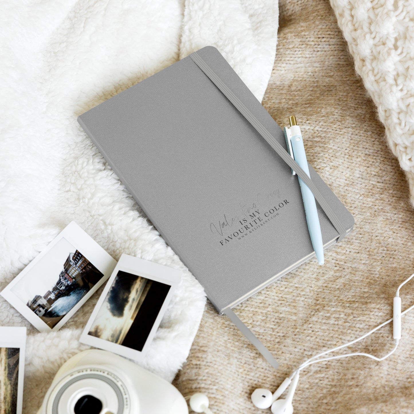 Valentino Grey Hardcover bound notebook