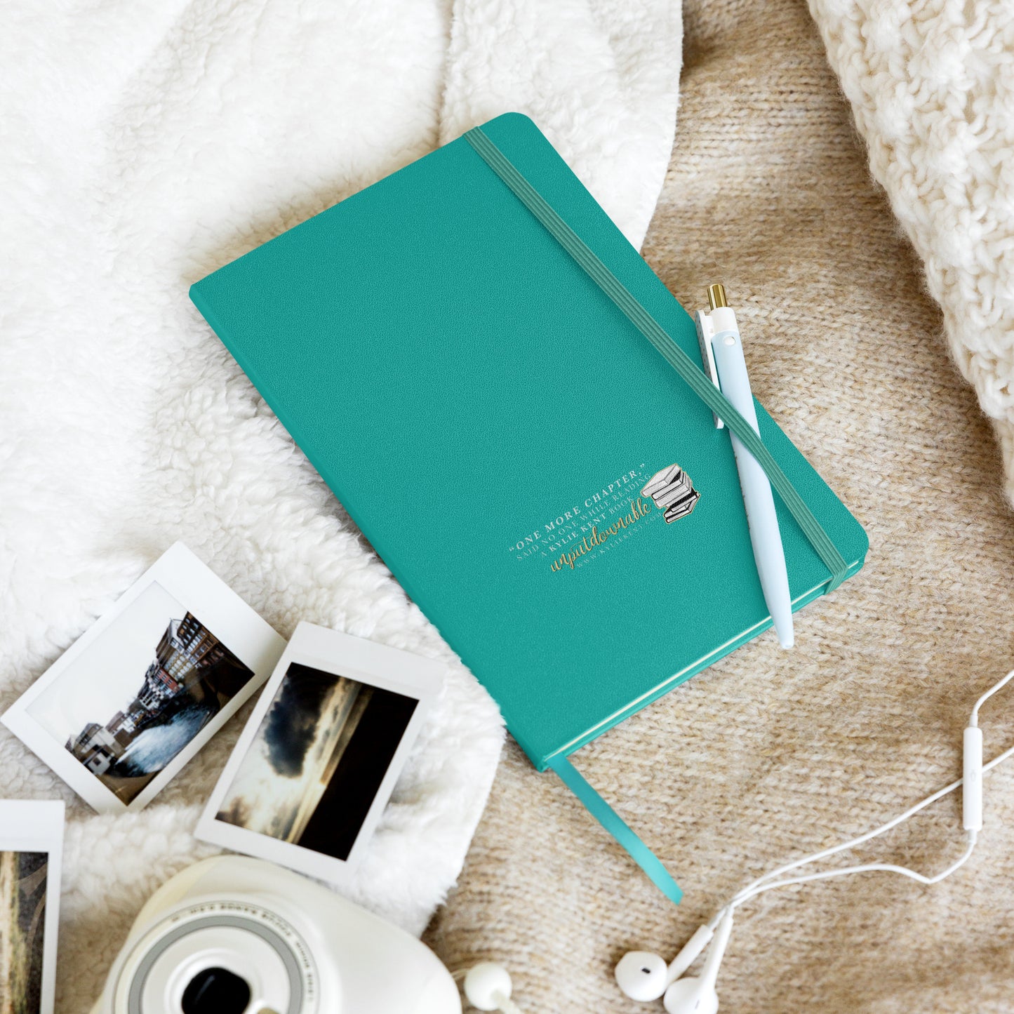 One More Chapter Hardcover bound notebook