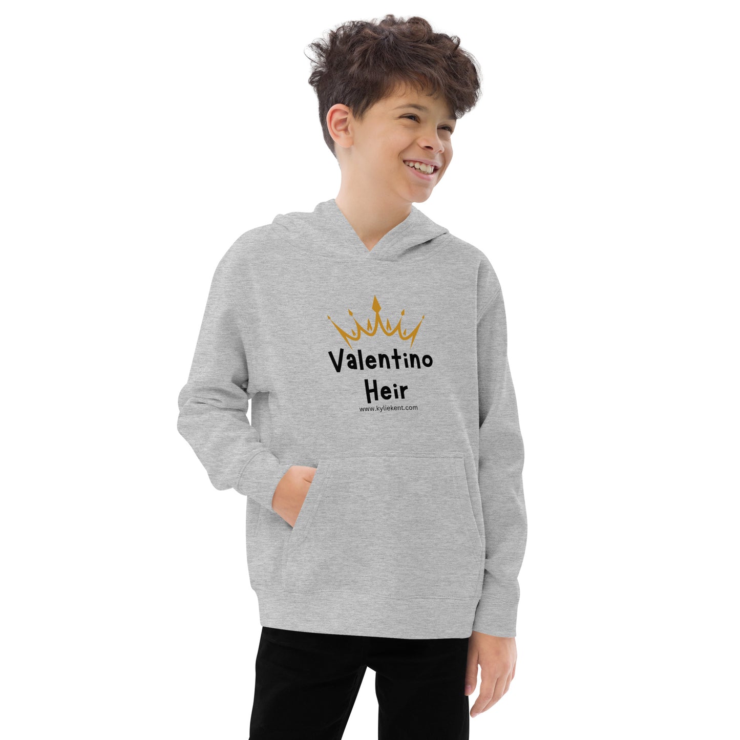 Valentino Heir Kids fleece hoodie