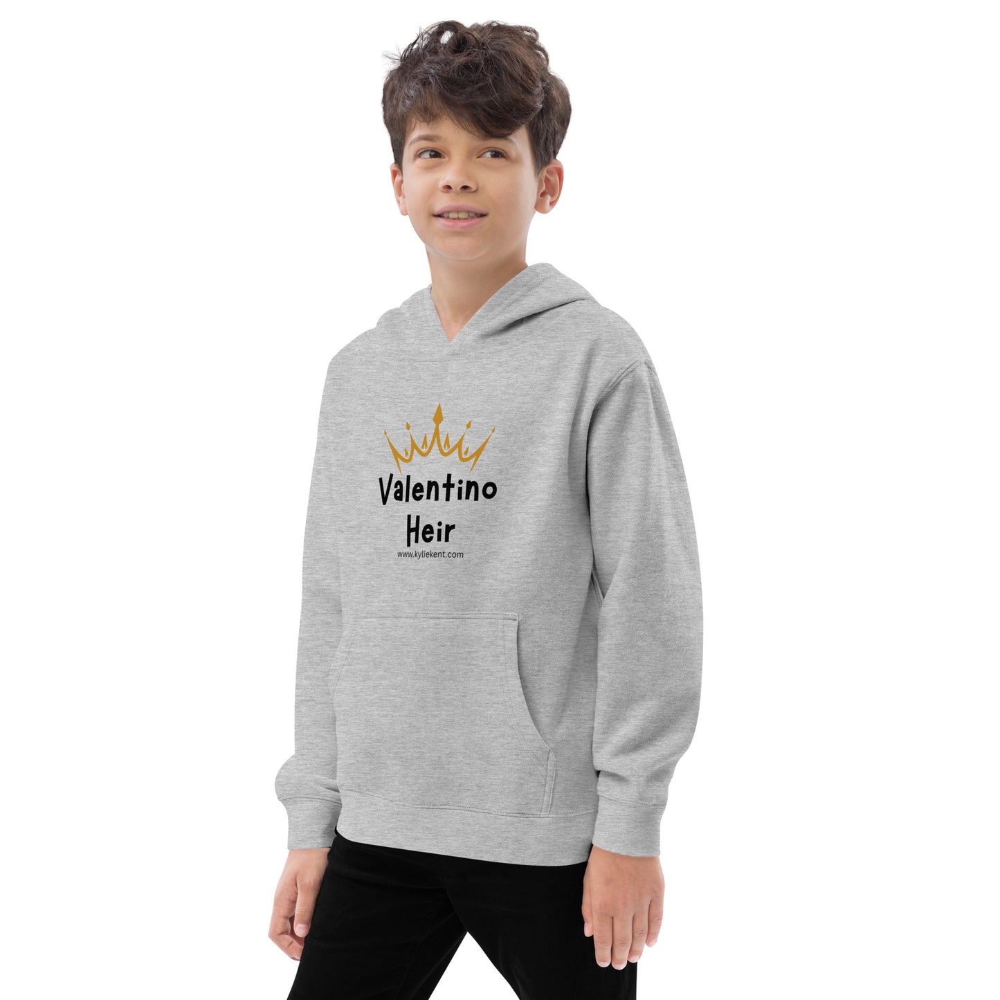 Valentino Heir Kids fleece hoodie