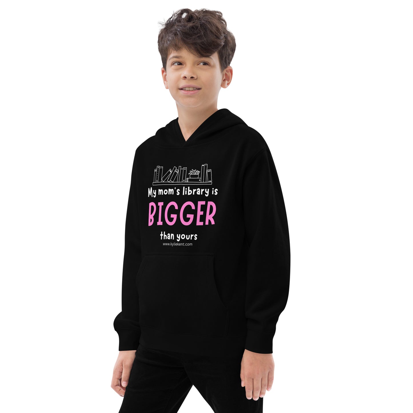 Mom's Library Kids fleece hoodie