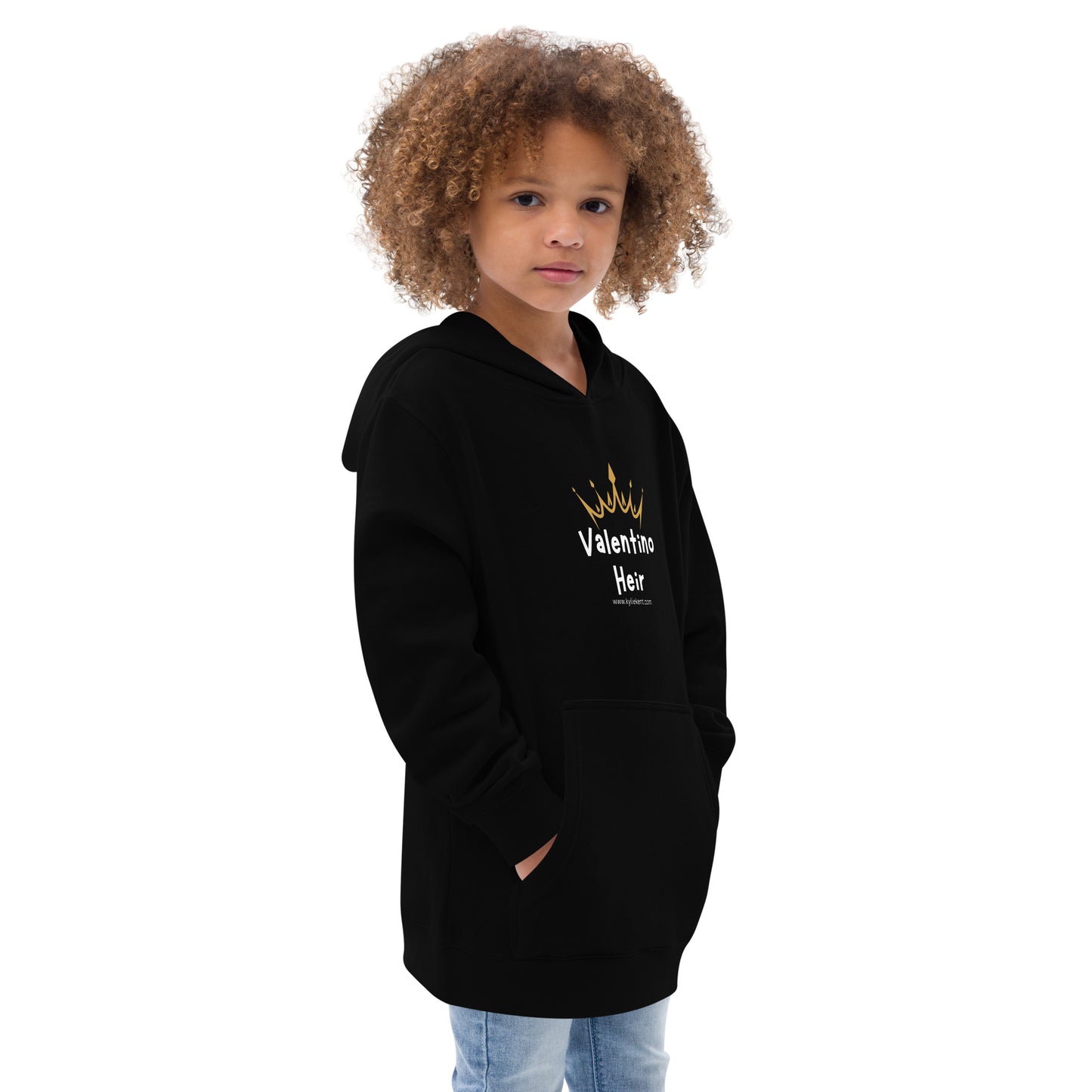 Valentino Heir Kids fleece hoodie