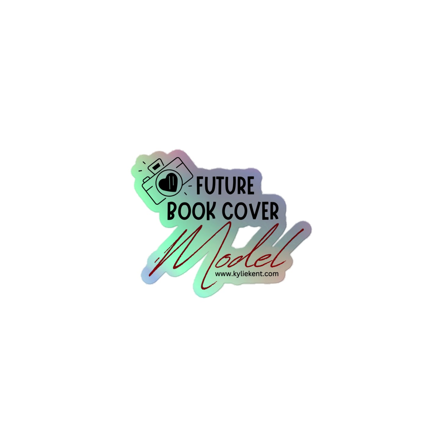 Future Book Cover Model Holographic stickers