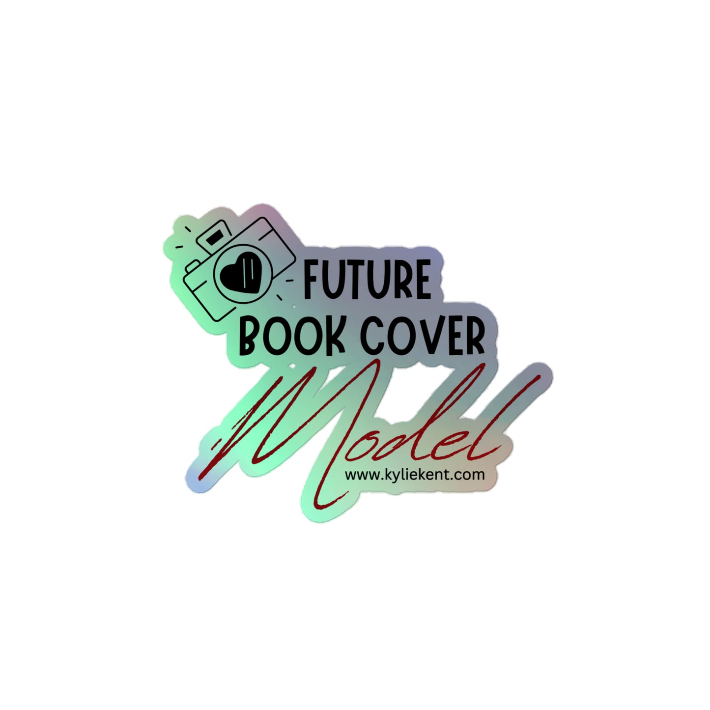 Future Book Cover Model Holographic stickers