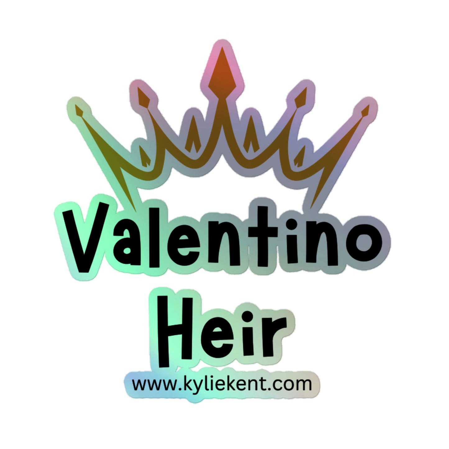 Valentino Heir Holographic stickers