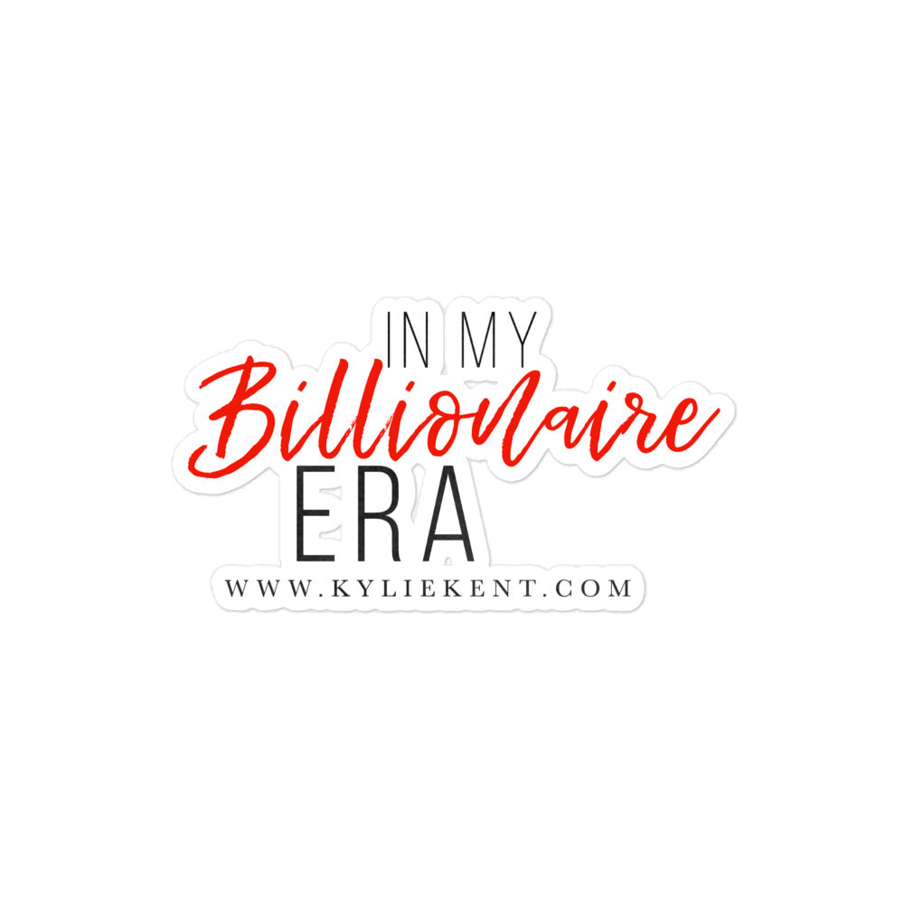 Billionaire Era Bubble-free stickers