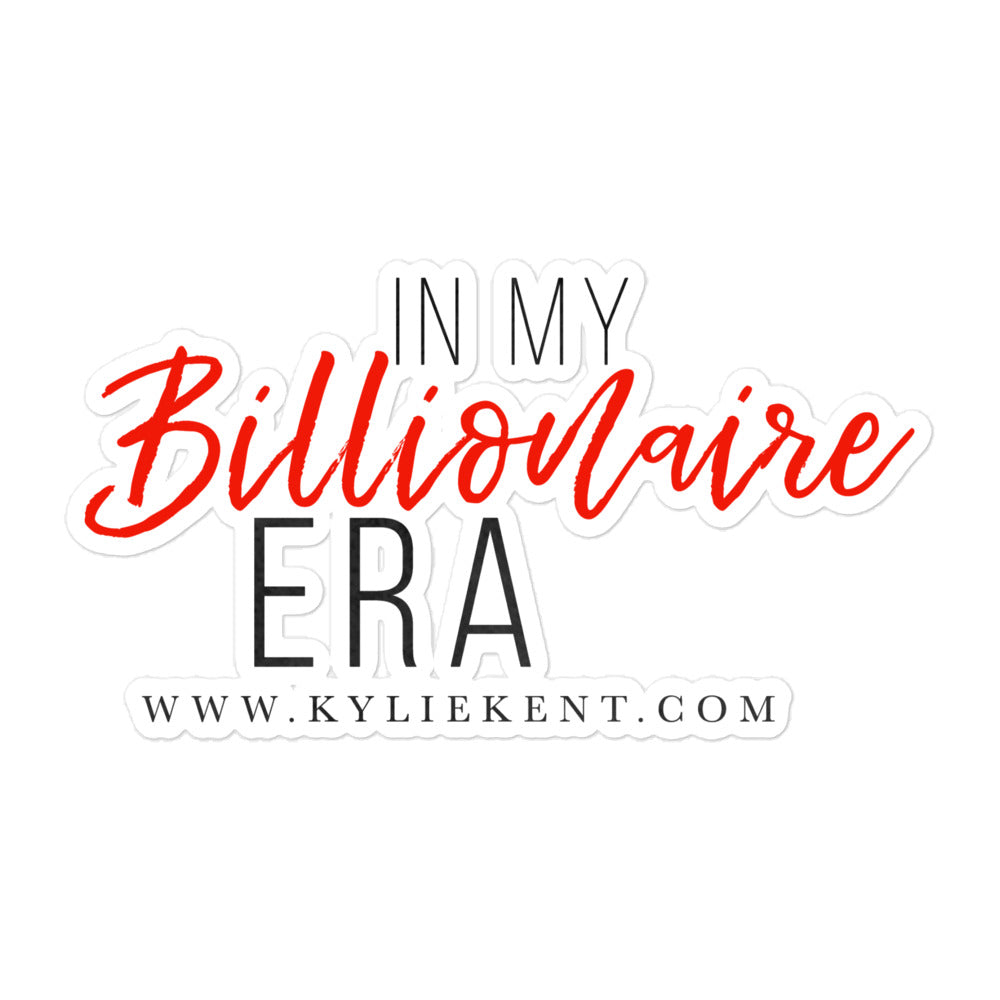 Billionaire Era Bubble-free stickers