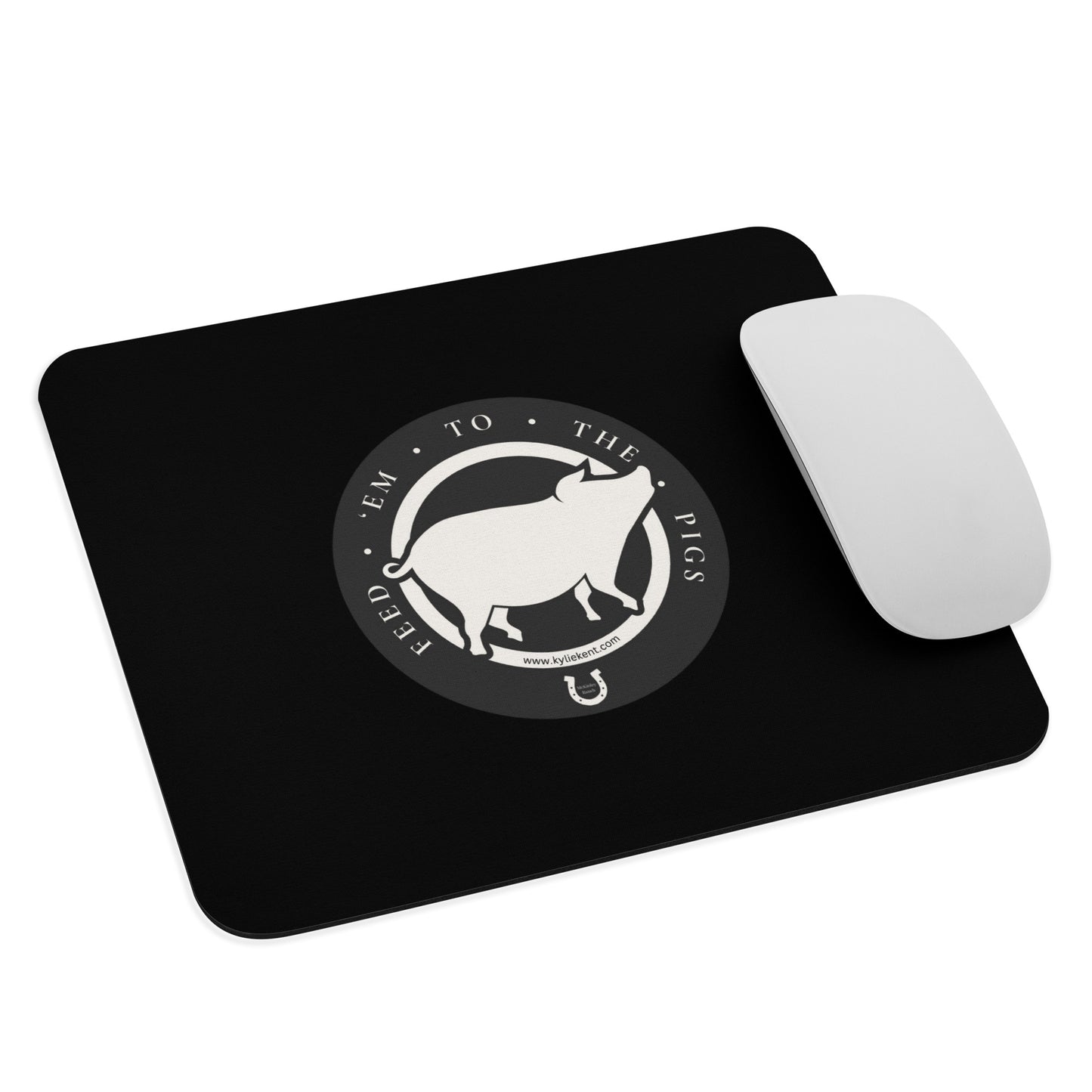 Feed 'em to the Pigs Mouse pad