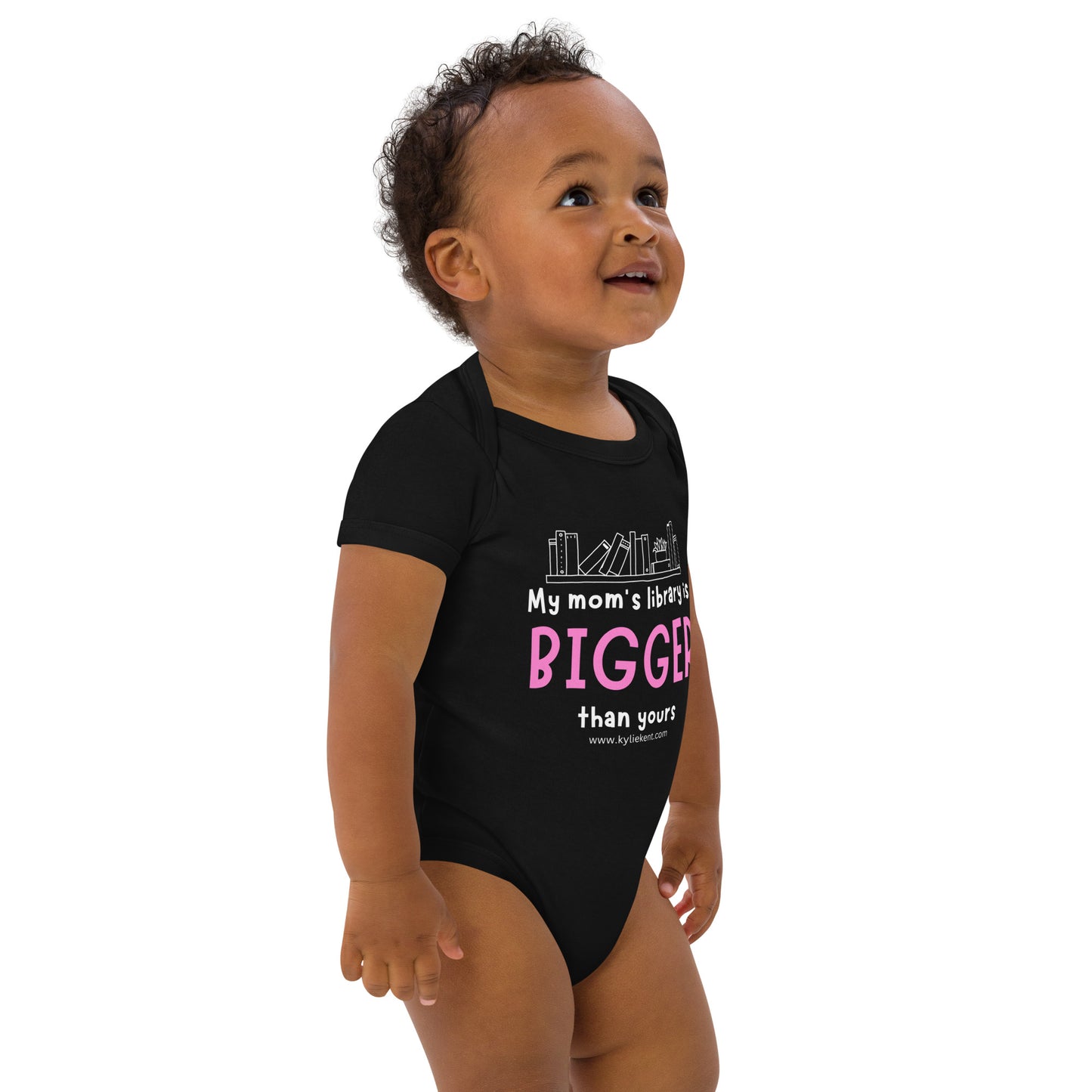 Mom's Library Organic cotton baby bodysuit