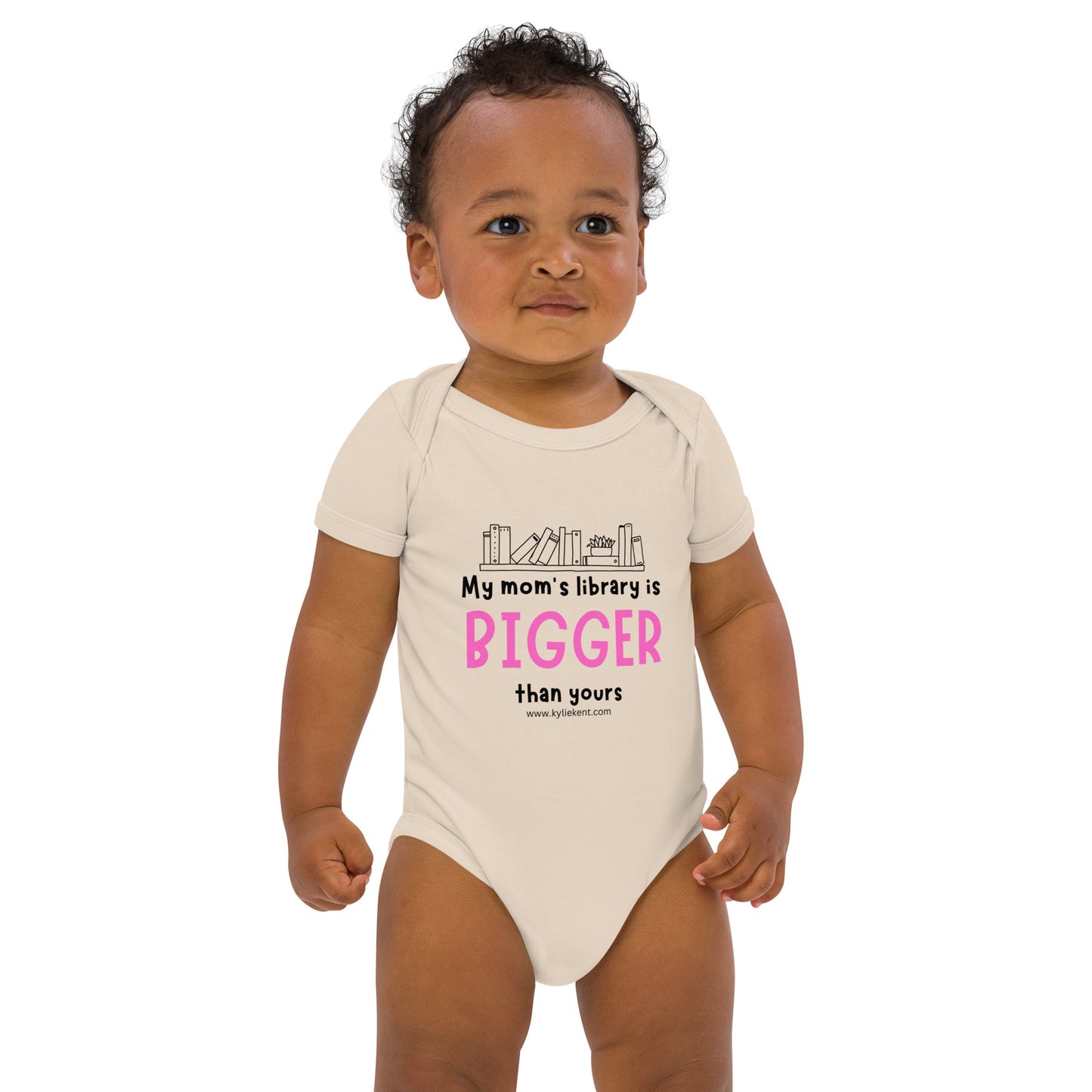 Mom's Library Organic cotton baby bodysuit