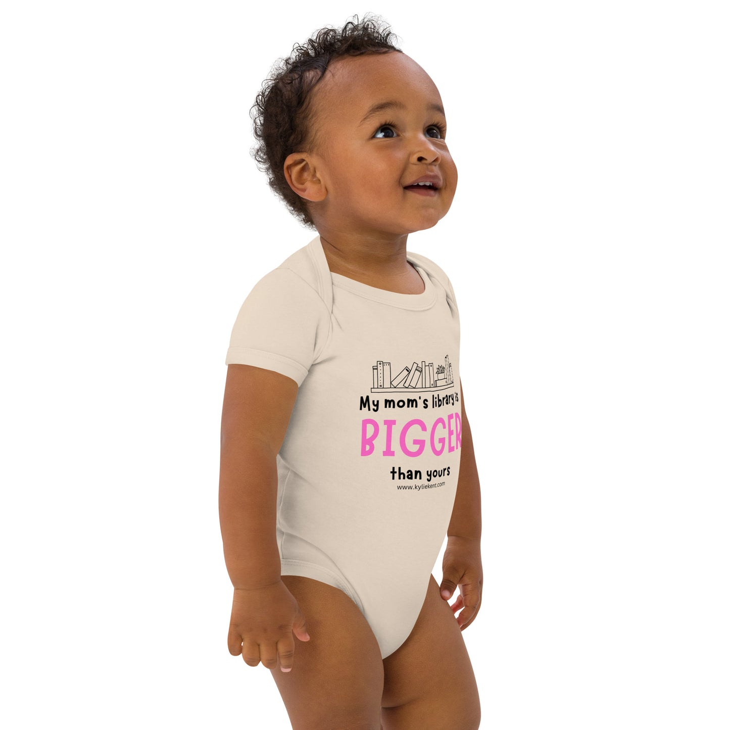 Mom's Library Organic cotton baby bodysuit