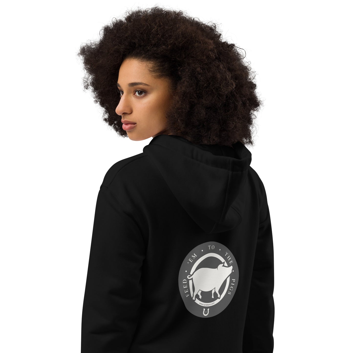 Feed 'em to the Pigs Premium eco hoodie