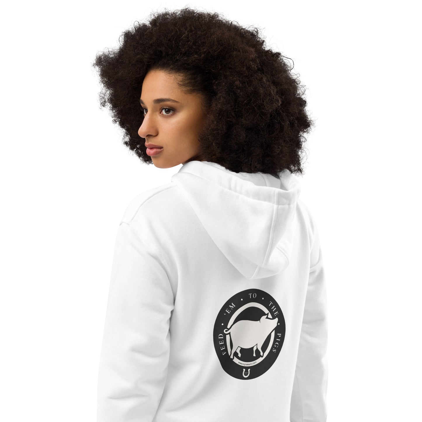 Feed 'em to the Pigs Premium eco hoodie