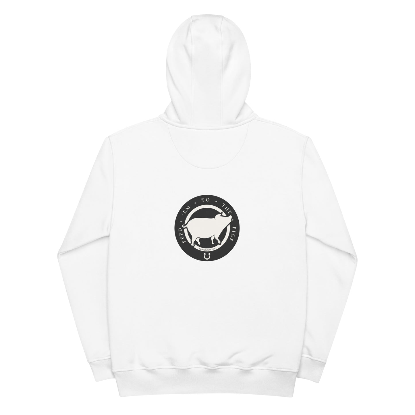 Feed 'em to the Pigs Premium eco hoodie