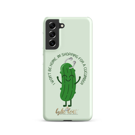 Cucumber Shopping Snap case for Samsung®