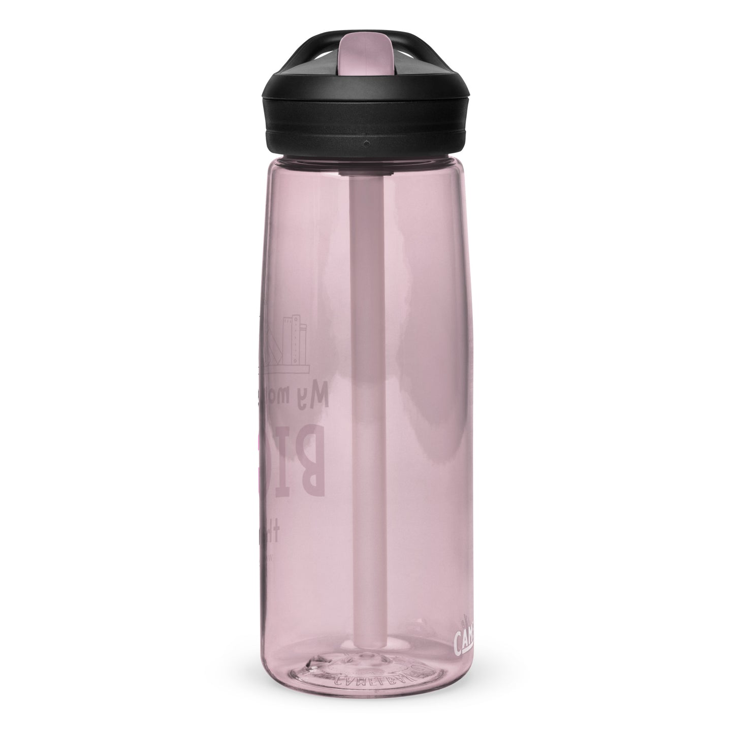 Mom's Library Sports water bottle