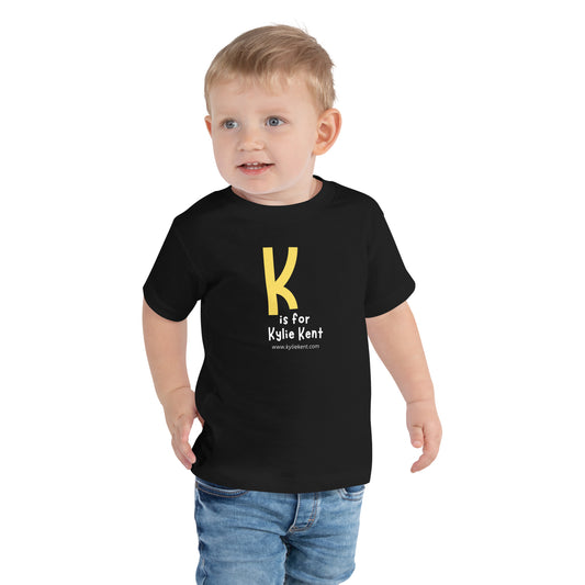 K is for Kylie Toddler Short Sleeve Tee