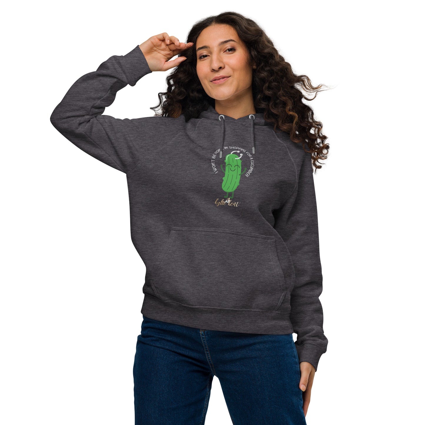 Cucumber Shopping Unisex eco raglan hoodie