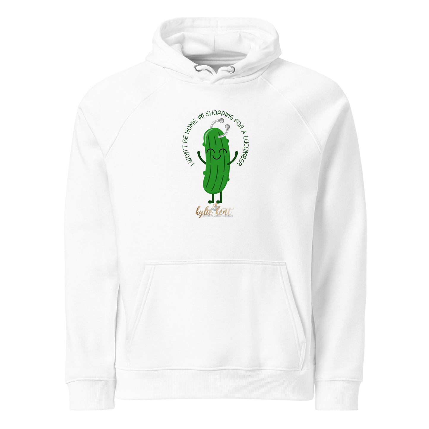 Cucumber Shopping Unisex eco raglan hoodie