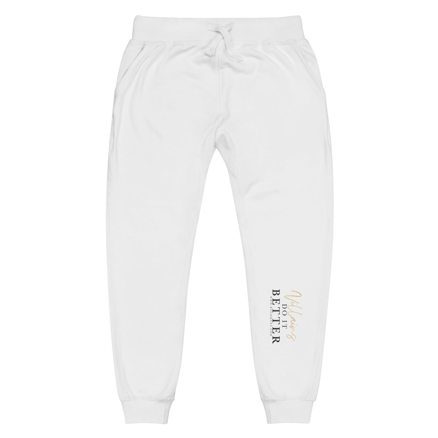 Villains Unisex fleece sweatpants