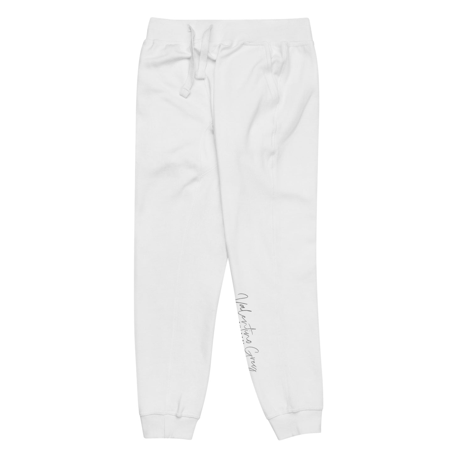 Valentino Grey Unisex fleece sweatpants