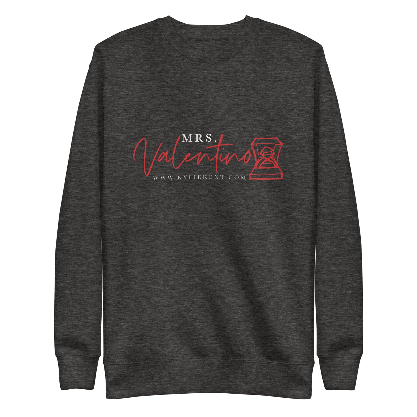 Mrs Valentino (Neo) Unisex Premium Sweatshirt