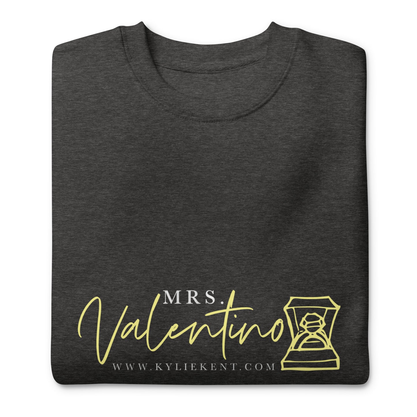 Mrs Valentino (Lola) Unisex Premium Sweatshirt