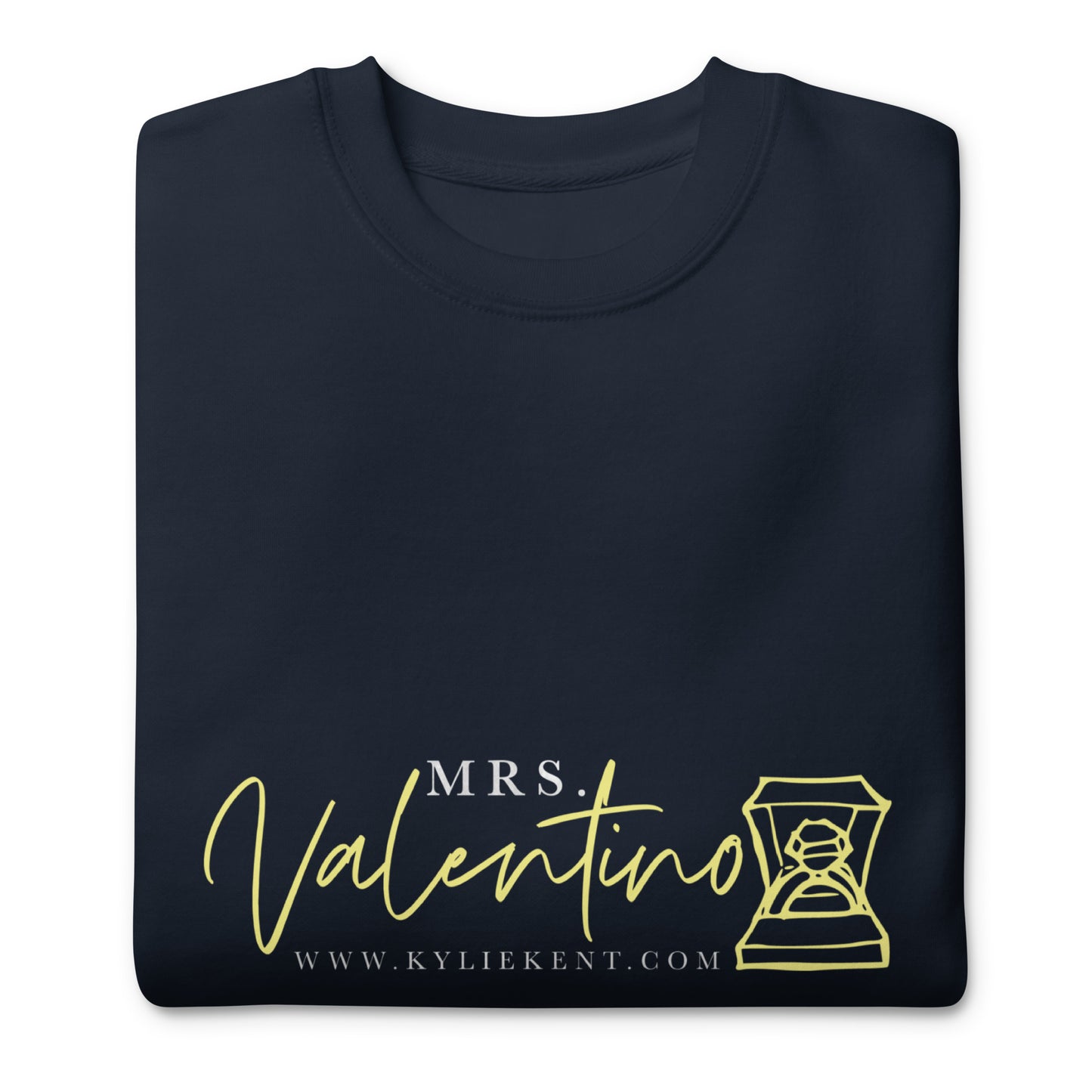 Mrs Valentino (Lola) Unisex Premium Sweatshirt