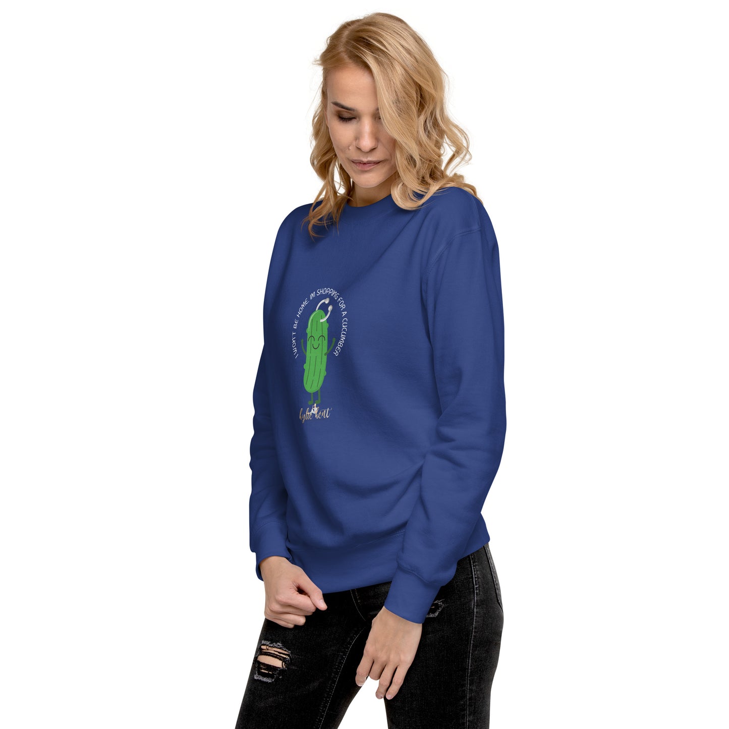 Cucumber Shopping Unisex Premium Sweatshirt