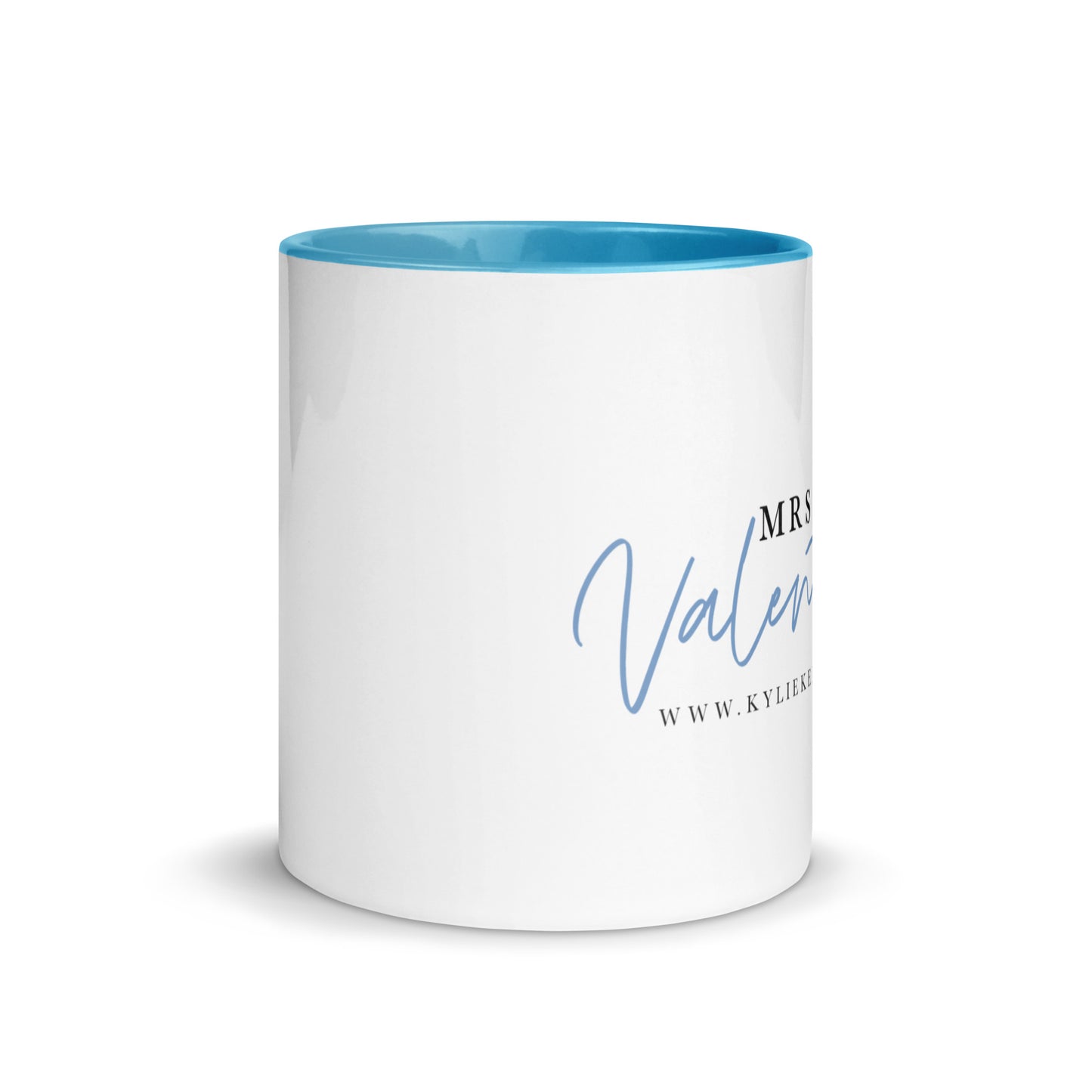 Mrs Valentino (Theo) Mug with Color Inside