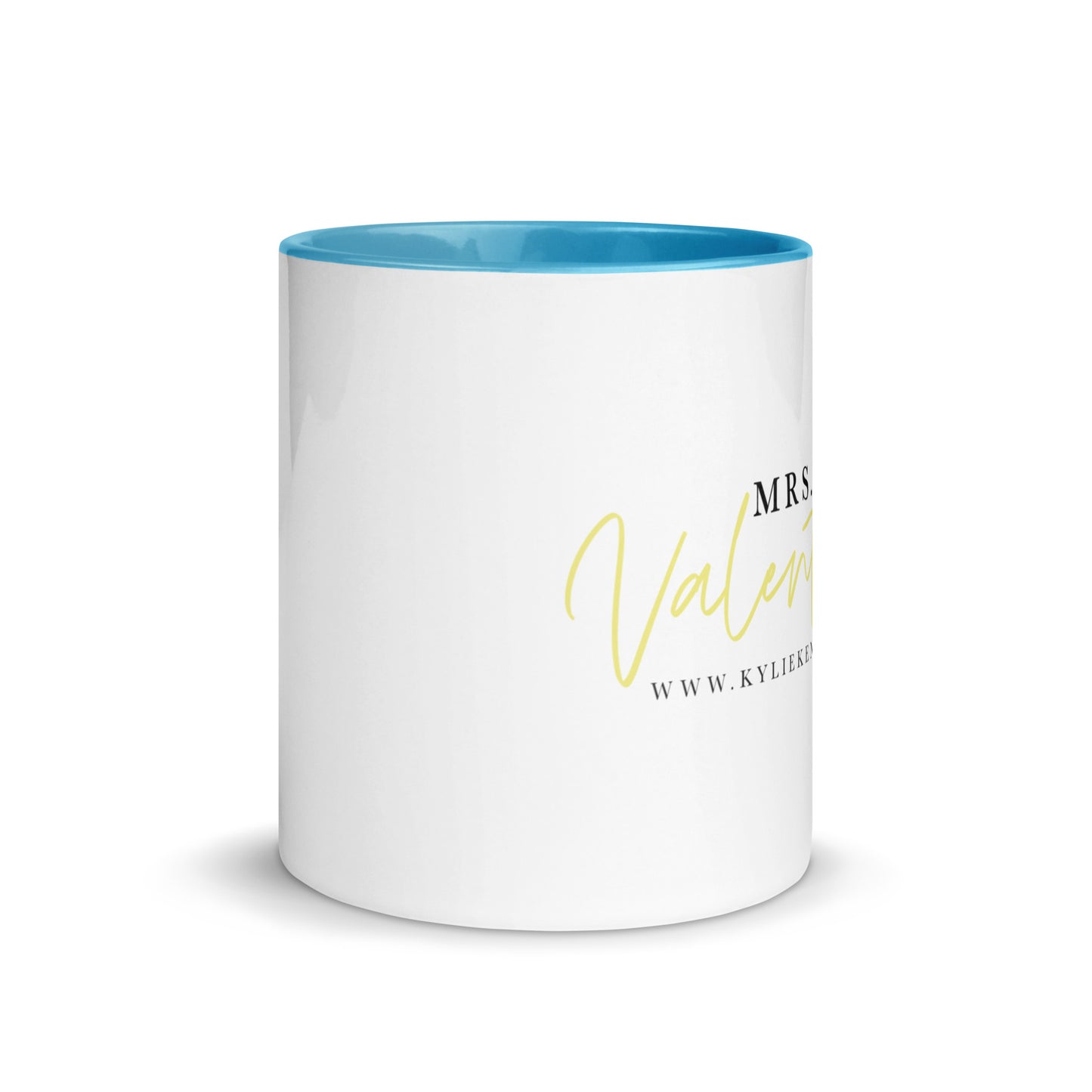 Mrs Valentino (Lola) Mug with Color Inside