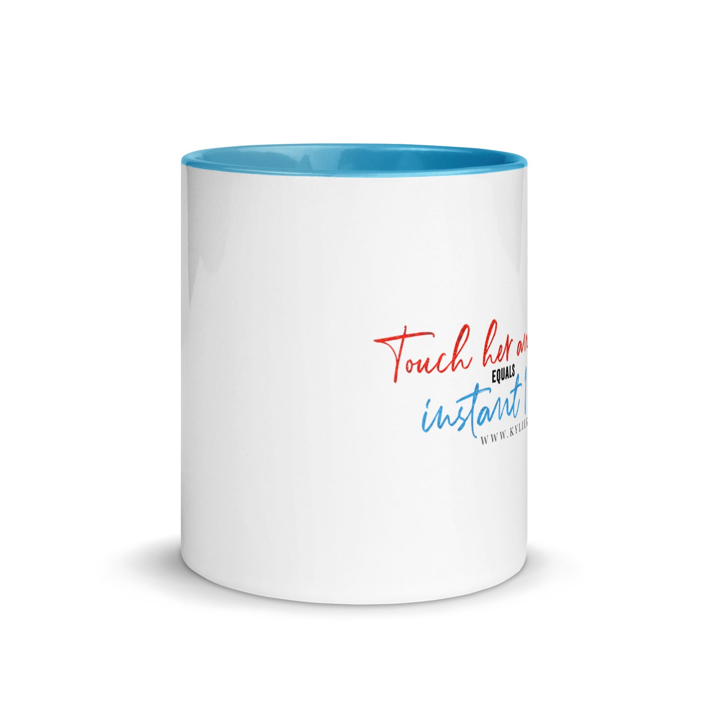 Touch Her Mug with Color Inside