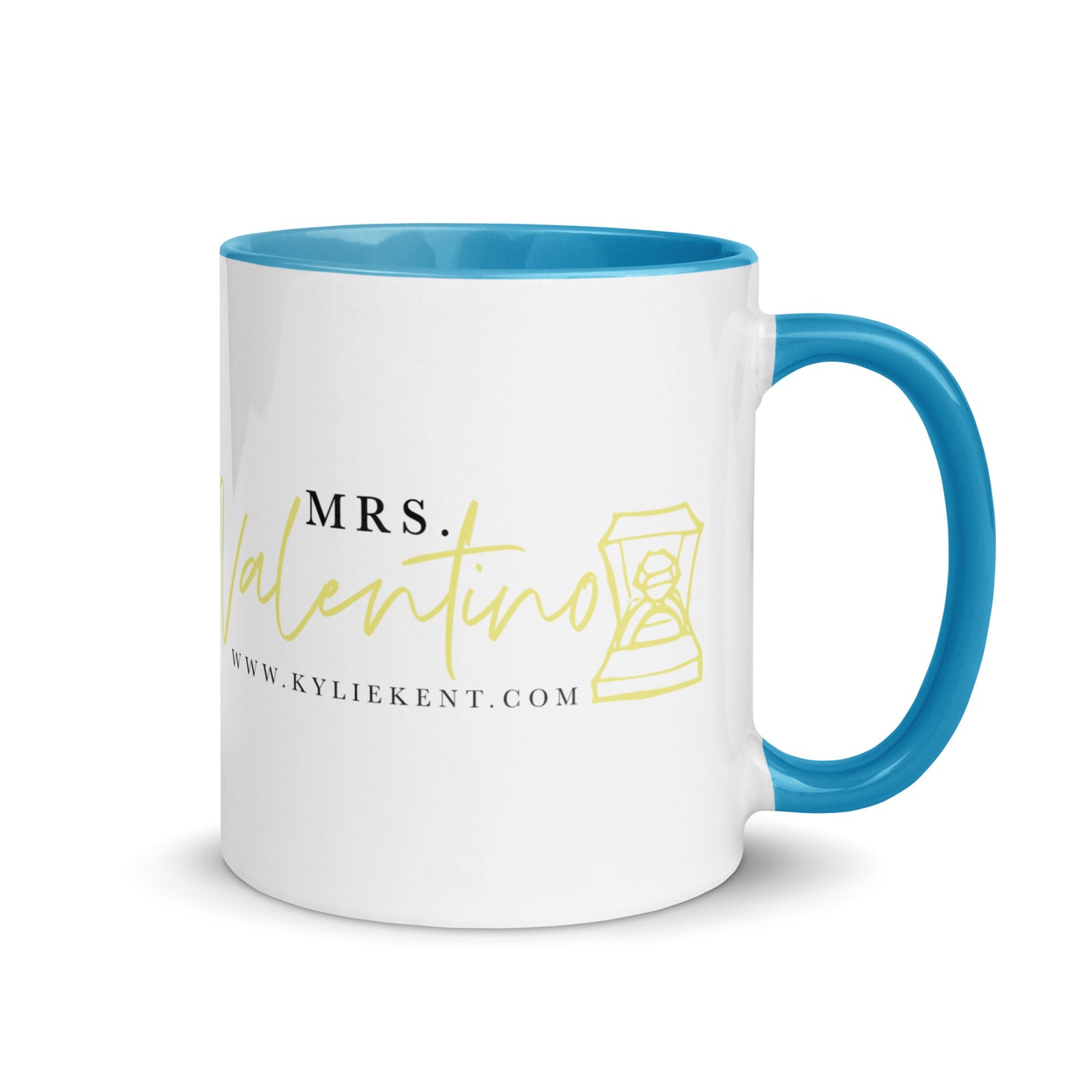 Mrs Valentino (Lola) Mug with Color Inside