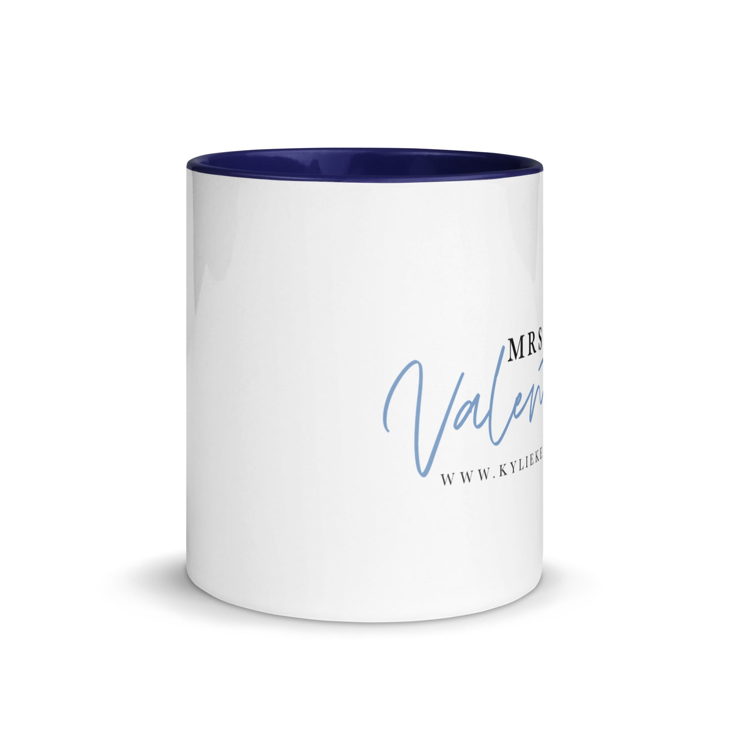 Mrs Valentino (Theo) Mug with Color Inside