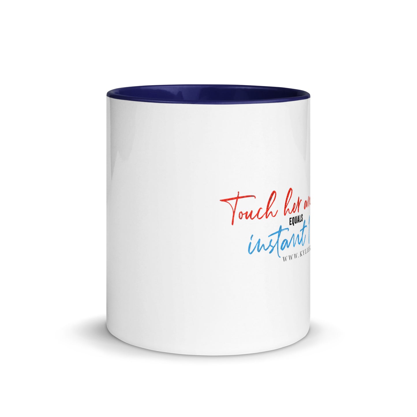 Touch Her Mug with Color Inside