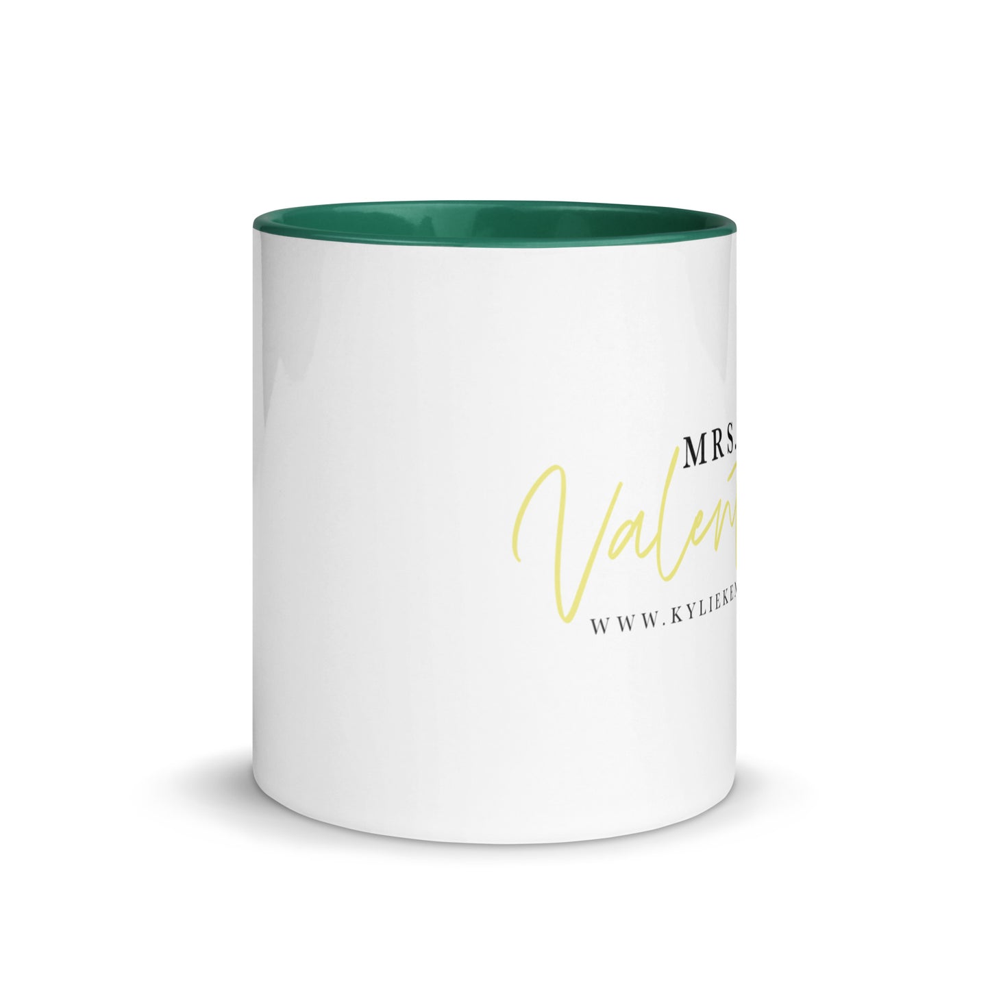 Mrs Valentino (Lola) Mug with Color Inside